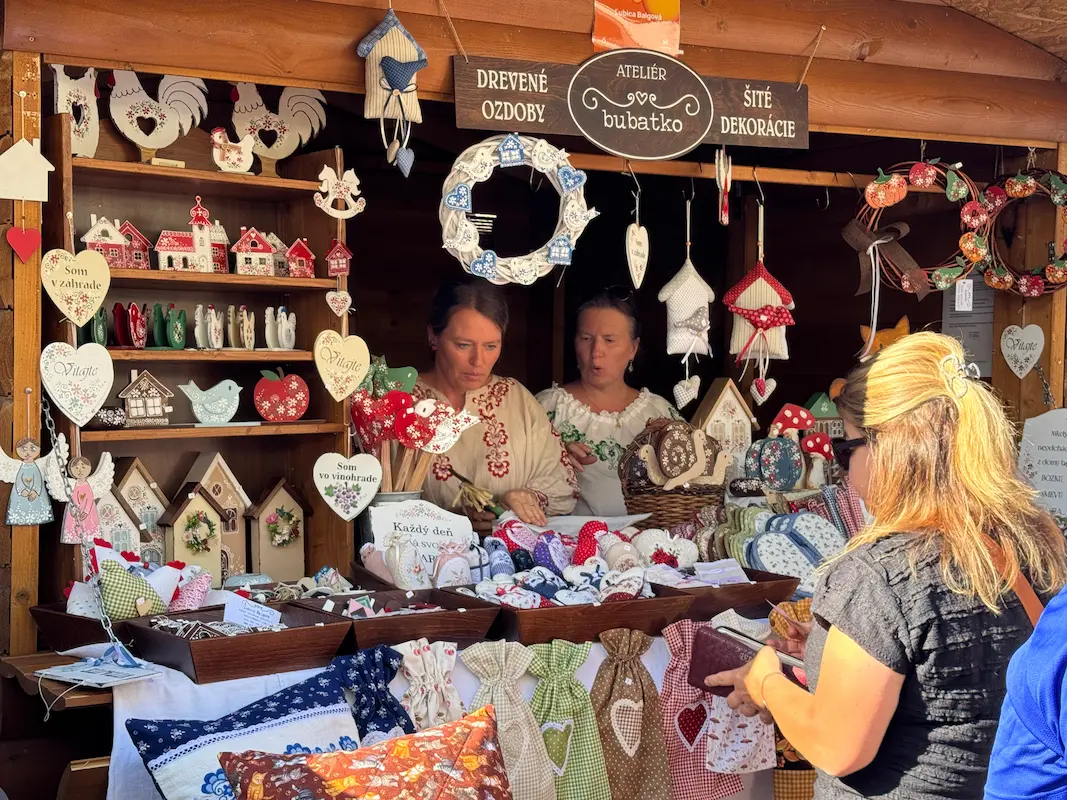 Handwerksstand in Trenčín