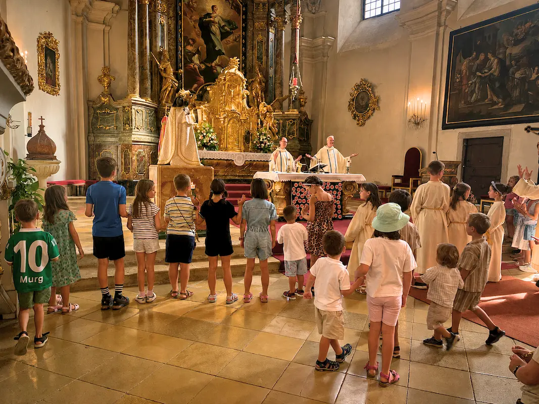 Heilige Messe mit den Kindern