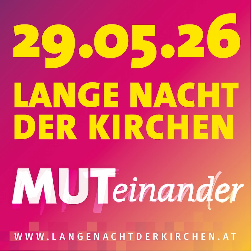 Plakat Lange Nacht der Kirchen
