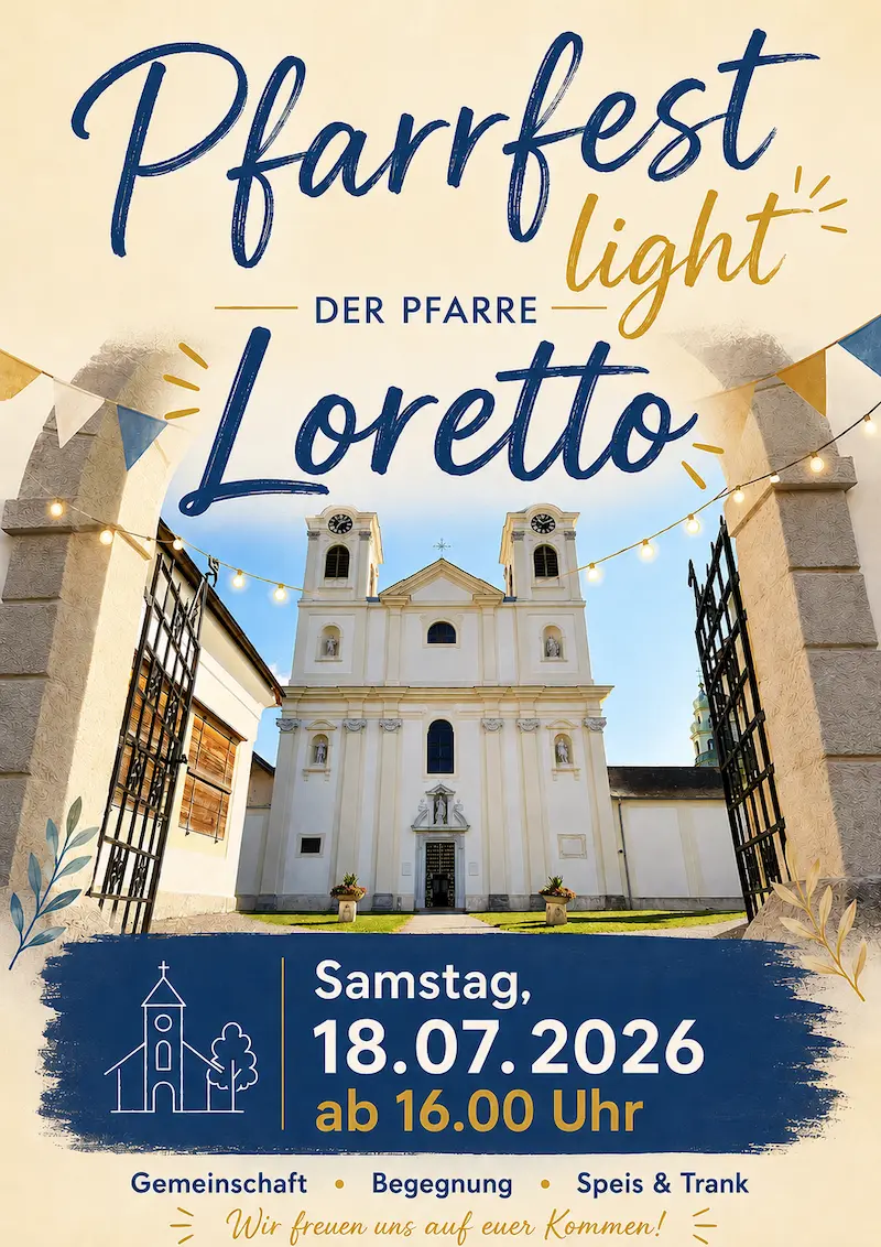 Plakat Pfarrfest light 2026